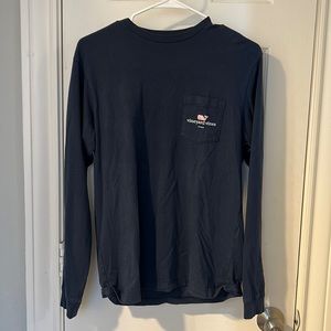 Vineyard vines shirt, size xs, color navy